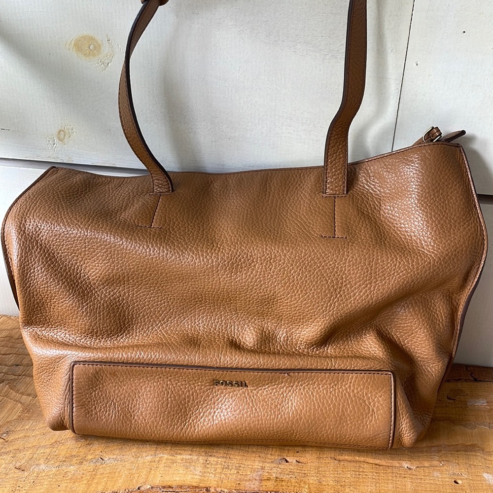 Leather FOSSIL shoulder bag